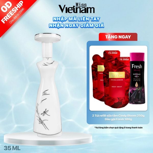 Nước hoa nữ Miss Vietnam - Huế N28 - Hộp sứ trắng EDP 35ml