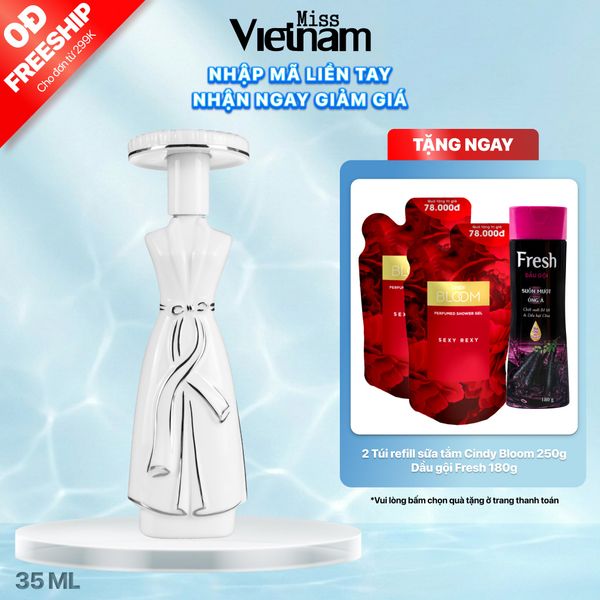 Nước hoa nữ Miss Vietnam - Hà Nội N29 - Hộp sứ trắng EDP 35ml