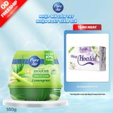  Sáp thơm Pure Air đuổi muỗi Lemongrass Hương Sả Chanh, 180g 