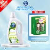  Nước lau sàn Enzyme sinh học Pure Air Hương Trà và Sả chanh, 1,1L 