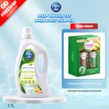  Nước lau sàn Enzyme sinh học Pure Air Hương Trà và Gừng, 1,1L 