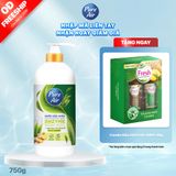  Nước rửa chén Enzyme sinh học Pure Air Hương Trà và Gừng, 750g 
