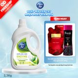  Nước rửa chén Enzyme sinh học Pure Air Hương Trà và Sả chanh, 2,3kg 