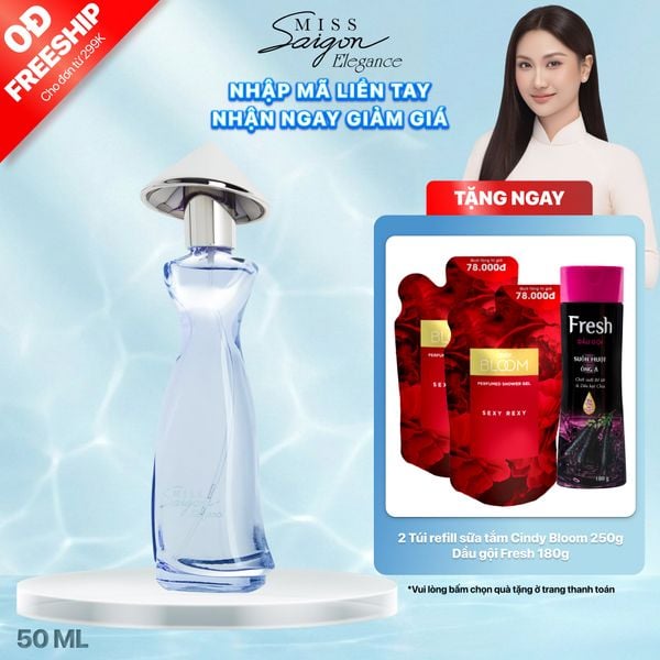 Nước hoa nữ Miss Saigon Elegance Sapphire 50ml - Hương Tinh Khiết