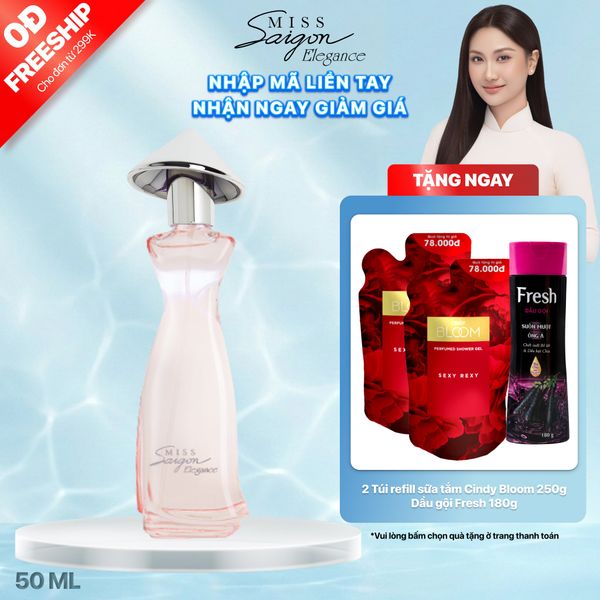 Nước hoa nữ Miss Saigon Elegance Ruby 50ml - Hương Ngọt Ngào