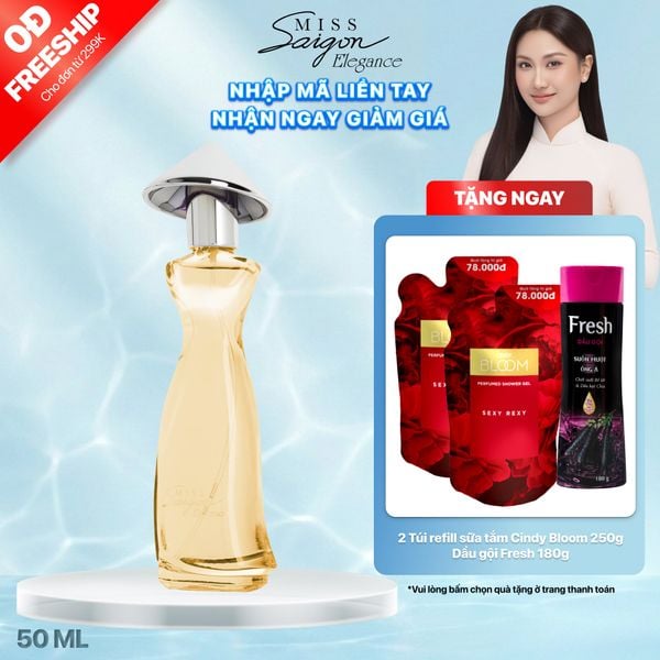 Nước hoa nữ Miss Saigon Elegance Amber 50ml - Hương Duyên Dáng