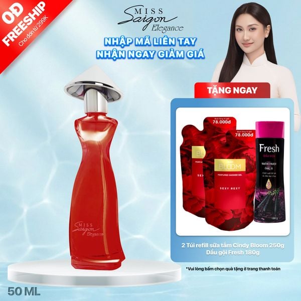 Nước Hoa Miss Saigon Elegance Garnet 50ml - Hương nhẹ nhàng quyến rũ