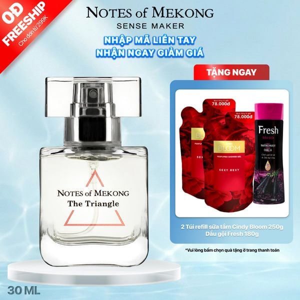 Nước hoa unisex Notes of Mekong - The Triangle EDP 30ml