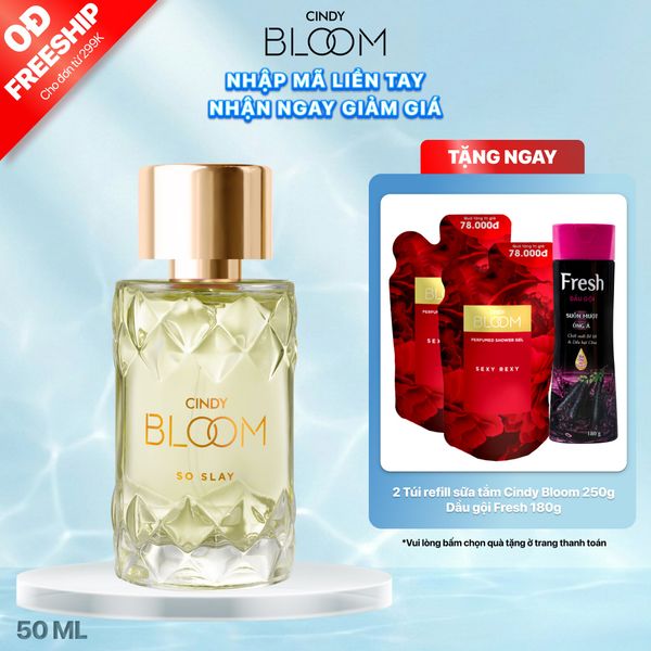 Nước Hoa Nữ CINDY BLOOM So Slay Hương Cuốn Hút 50ml