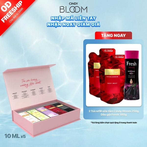 Bộ sưu tập nước hoa Cindy Bloom 