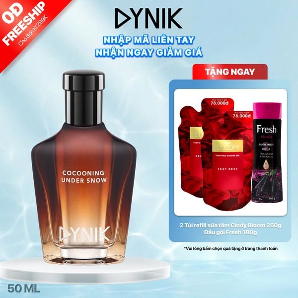 Nước Hoa Nam Cao Cấp DYNIK Cocooning Under Snow Hương Gỗ Tinh Tế 50ml