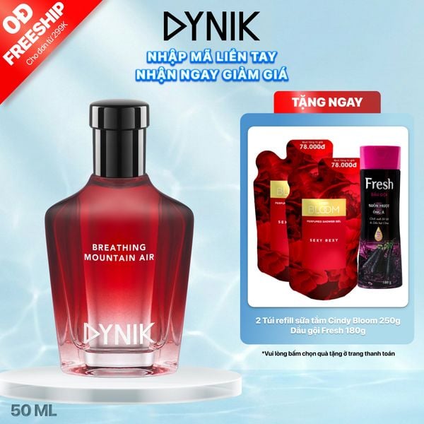Nước Hoa Nam Cao Cấp DYNIK Breathing Mountain Air Hương Xạ Hương Trầm Ấm 50ml