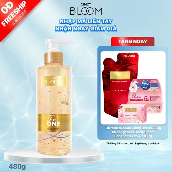 Sữa tắm Cindy Bloom Jewel Sparkle Shower Gel The One, 480g