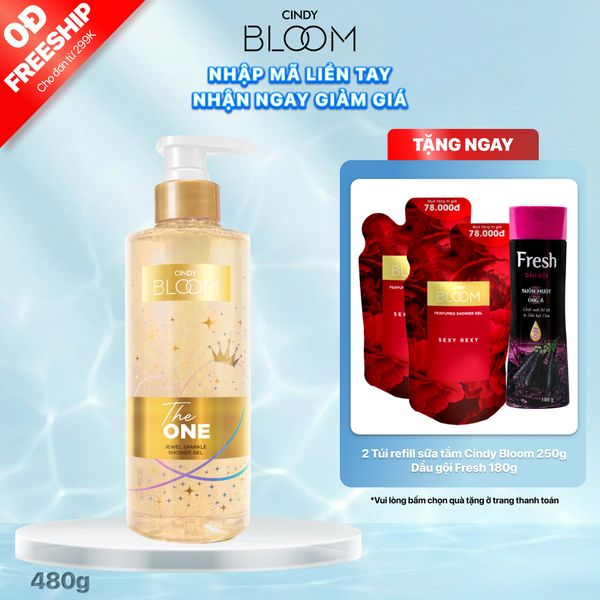 Sữa tắm Cindy Bloom Jewel Sparkle Shower Gel The One, 480g