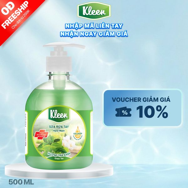 Kleen hand wash- Green tea