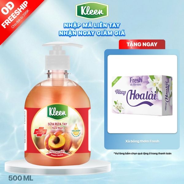 Kleen hand wash- Peach Bellini