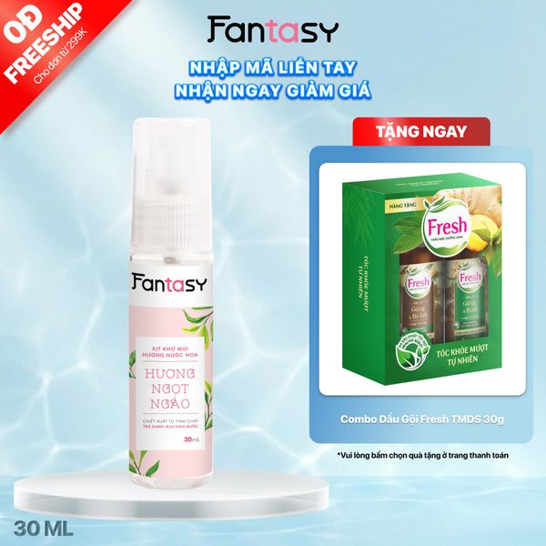 Xịt khử mùi hương nước hoa Fantasy - Ngọt ngào