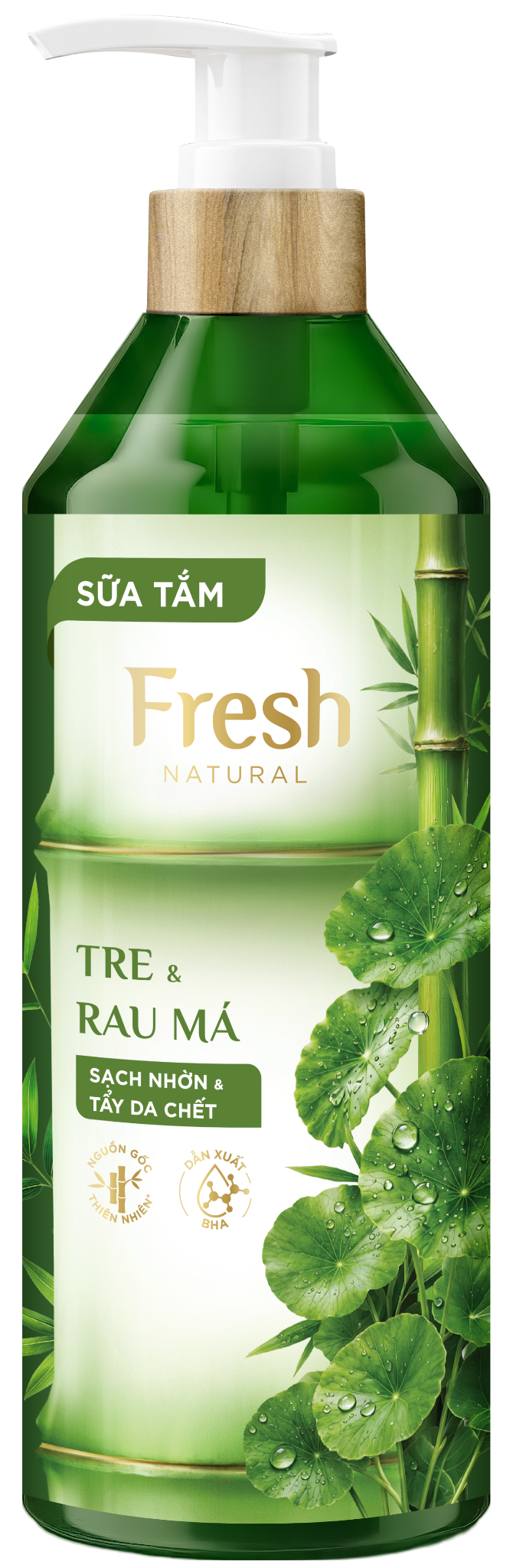  Sữa tắm Fresh Natural Tre & Rau má, 700g 