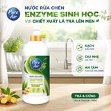  Nước rửa chén Enzyme sinh học Pure Air Hương Trà và Gừng, 750g 