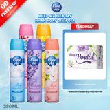  Xịt Phòng Hương Nước Hoa PURE AIR Hương Thơm Tự Nhiên Dễ Chịu 280ml 
