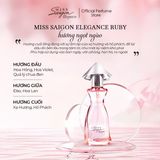  Nước hoa nữ Miss Saigon Elegance Ruby EDP 15ml - Hương Ngọt Ngào 