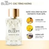  Nước Hoa Nữ CINDY BLOOM Romantic Muse Hương Quyến Rũ Lãng Mạn 50ml 