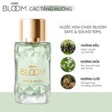  Nước Hoa Nữ CINDY BLOOM Safe & Sound Hương Thanh Thuần Trong Trẻo 50ml 