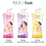  Sữa Tắm Sáng Da FRESH Hương Hoa Hồng Chai 1.2kg 