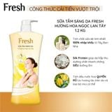  Sữa Tắm Sáng Da FRESH Hương Hoa Ngọc Lan Tây Chai 1.2kg 