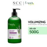  Dầu Gội FRESH ORGANIC Tinh Chất Hương Thảo Giảm Gãy Rụng Volumizing 500g 
