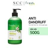  Dầu Gội FRESH ORGANIC Tinh Chất Tràm Giảm Gàu Anti Dandruff 500g 