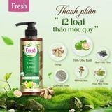  Dầu Gội FRESH Thảo Mộc Dưỡng Sinh Chắc Khỏe Bồng Bềnh 480g/chai 