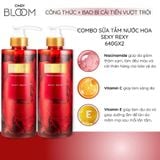  Combo 2 Sữa Tắm Nước Hoa CINDY BLOOM Sexy Rexy Hương Gợi Cảm Quyến Rũ 640g/chai 