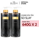  Combo 2 Sữa Tắm Nước Hoa CINDY BLOOM So Slay Hương Cuốn Hút, Thanh Lịch 640g/chai 