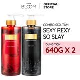  Combo Sữa Tắm Nước Hoa CINDY BLOOM Sexy Rexy Quyến Rũ + So Slay Thu Hút 640g/chai 