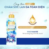  Combo Sữa tắm nước hoa 640g và Lăn khử mùi sáng da Hương nước hoa Cindy Bloom 50ml (Fresh Ocean) 