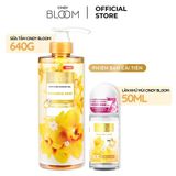  Combo Sữa tắm nước hoa 640g và Lăn khử mùi sáng da Hương nước hoa Cindy Bloom 50ml (Romantic Muse) 