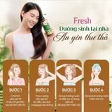  Combo Dầu gội Fresh TMDS Chắc khỏe bồng bềnh 480g + Dầu xã 380g - Phiên bản mới 