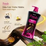  Dầu Gội FRESH Thiên Nhiên Chiết Xuất Bồ Kết Suôn Mượt Óng Ả 650g/chai 