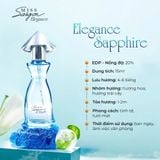  Nước hoa nữ Miss Saigon Elegance Sapphire 15ml - Hương Tinh Khiết 