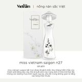 Nước hoa nữ Miss Vietnam - Sài Gòn N27 - Hộp sứ trắng EDP 35ml 