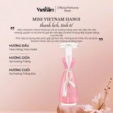  Nước hoa nữ Miss Vietnam - Hà Nội N33 - Hộp sứ hồng EDP 35ml 