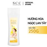  (Quà tặng) Sữa Tắm Sáng Da FRESH Hương Ngọc Lan Tây Giúp Da Mịn Màng Tươi Tắn 250g 