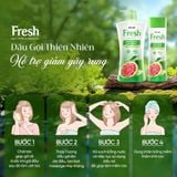  Dầu Gội FRESH Thiên Nhiên Giảm Gãy Rụng Tinh Dầu Bưởi 180g/chai 