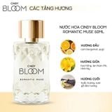  Nước Hoa Nữ CINDY BLOOM Hương Thơm Nữ Tính Ngọt Ngào, Lưu Hương Lâu Chai 50ml 