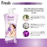  Sữa Tắm Sáng Da FRESH Hương Hoa Hồng / Ngọc Lan Tây / Hoa Tử Linh Lan Chai 1.2kg 