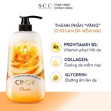  Sữa Tắm Nước Hoa CINDY Dưỡng Da Mềm Mại 650g 