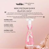  Nước Hoa Nữ MISS VIETNAM Hương Thơm Cao Cấp, Thiết Kế Chai Sứ Ấn Tượng 35ml 