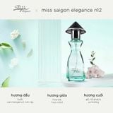  Nước Hoa Nữ Miss Saigon Elegance Hương Thơm Nữ Tính, Lưu Hương Lâu 15ml 