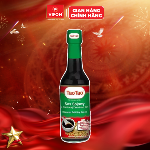 Nước Tương Giảm Muối TaoTao 150ml – Đậm Đà Hương Vị, Giảm Muối